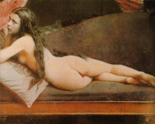 Coloured daguerreotype by Félix-Jacques Moulin, c.1851–1854